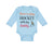 Long Sleeve Bodysuit Baby Born to Play Hockey with My Daddy Dad Father's Day - Cute Rascals