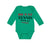 Long Sleeve Bodysuit Baby Born to Play Tennis with My Daddy Dad Father's Day - Cute Rascals