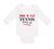 Long Sleeve Bodysuit Baby Born to Play Tennis with My Daddy Dad Father's Day - Cute Rascals