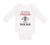 Long Sleeve Bodysuit Baby My Dad Stronger Your Gym Workout Father's Cotton