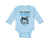 Long Sleeve Bodysuit Baby My Daddy Faster Your Car Racing Dad Father's Cotton