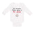 Long Sleeve Bodysuit Baby My Favorite Hockey Player Is My Daddy Dad Father's Day