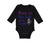 Long Sleeve Bodysuit Baby Born to Disc Golf with My Daddy Dad Father's Day - Cute Rascals