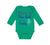 Long Sleeve Bodysuit Baby Born to Disc Golf with My Daddy Dad Father's Day - Cute Rascals