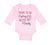 Long Sleeve Bodysuit Baby Born to Go Cycling with My Daddy Dad Father's Day - Cute Rascals