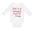 Long Sleeve Bodysuit Baby Born to Go Cycling with My Daddy Dad Father's Day - Cute Rascals