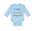 Long Sleeve Bodysuit Baby Daddy's Dad Father Fishing Buddy Coming Soon Cotton - Cute Rascals