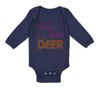 Long Sleeve Bodysuit Baby Daddy's Little Deer Hunting Hunter Boy & Girl Clothes - Cute Rascals