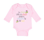 Long Sleeve Bodysuit Baby I'M Proof That My Daddy Doesn'T Paintball All The Time