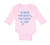 Long Sleeve Bodysuit Baby I'M Proof Daddy Can'T Resist Nurses Dad Cotton