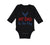 Long Sleeve Bodysuit Baby My Daddy Is So Fly Air Force Dad Father's Day Cotton