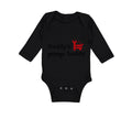 Long Sleeve Bodysuit Baby Daddy's Garage Buddy Mechanic Dad Father's Day Cotton