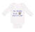 Long Sleeve Bodysuit Baby My Daddy Is An Electrician Dad Father's Day Cotton