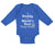 Long Sleeve Bodysuit Baby Daddy Is World's Best Truck Driver Dad Father's Day - Cute Rascals