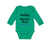 Long Sleeve Bodysuit Baby My Daddy World's Police Officer Enforcement Cotton