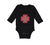 Long Sleeve Bodysuit Baby My Daddy Saves Lives Emt Paramedic Dad Father's Day