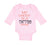 Long Sleeve Bodysuit Baby My Daddy Is A Tattoo Artist Dad Father's Day Cotton