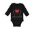 Long Sleeve Bodysuit Baby Trust Me My Dad Is A Doctor Dad Father's Day Cotton
