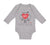 Long Sleeve Bodysuit Baby Trust Me My Dad Is A Doctor Dad Father's Day Cotton