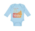 Long Sleeve Bodysuit Baby Trust Me My Dad's A Welder Dad Father's Day A Cotton