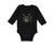 Long Sleeve Bodysuit Baby My Daddy's A Drummer Dad Father's Day Cotton