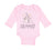 Long Sleeve Bodysuit Baby My Daddy's A Drummer Dad Father's Day Cotton