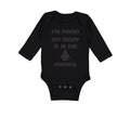 Long Sleeve Bodysuit Baby I'M Proud My Daddy Is in The Airforce Dad Father's Day