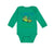 Long Sleeve Bodysuit Baby My Dad Is The World's Best Tow Truck Driver Cotton