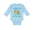 Long Sleeve Bodysuit Baby My Dad Is The World's Best Tow Truck Driver Cotton