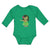 Long Sleeve Bodysuit Baby Cute Dancing Hawaiian Flower Skirt Grass Cotton - Cute Rascals