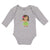 Long Sleeve Bodysuit Baby Cute Dancing Hawaiian Flower Skirt Grass Cotton - Cute Rascals
