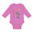 Long Sleeve Bodysuit Baby Palm Trees Sun Palm Springs Ocean Sea Life Cotton