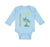 Long Sleeve Bodysuit Baby Palm Trees Sun Palm Springs Ocean Sea Life Cotton