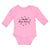 Long Sleeve Bodysuit Baby Auntie Was Here! with Lipstick Marks Cotton - Cute Rascals