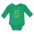 Long Sleeve Bodysuit Baby Sassy like My Aunt with Golden Heart and Arrow Pattern
