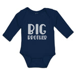Long Sleeve Bodysuit Baby Big Brother Boy & Girl Clothes Cotton - Cute Rascals
