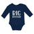 Long Sleeve Bodysuit Baby Big Brother Boy & Girl Clothes Cotton - Cute Rascals