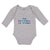 Long Sleeve Bodysuit Baby Big Brother of Twins Background Blue Star Cotton - Cute Rascals