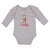Long Sleeve Bodysuit Baby Daddy Deer Santa Claus's Costume Horns Cotton - Cute Rascals