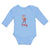 Long Sleeve Bodysuit Baby Deer Christmas Santa Claus's Costume Horns Cotton - Cute Rascals