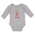 Long Sleeve Bodysuit Baby Deer Christmas Santa Claus's Costume Horns Cotton - Cute Rascals