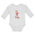 Long Sleeve Bodysuit Baby Deer Christmas Santa Claus's Costume Horns Cotton - Cute Rascals