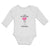 Long Sleeve Bodysuit Baby Love Brother Girl Holding Heart Hand Smiling Cotton