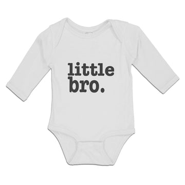 Long Sleeve Bodysuit Baby Little Bro. and Polkat Dot Boy & Girl Clothes Cotton