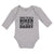 Long Sleeve Bodysuit Baby Born to Be A Biker Just like My Daddy Cotton - Cute Rascals