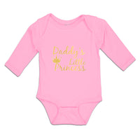 Long Sleeve Bodysuit Baby Daddy's Little Princess Boy & Girl Clothes Cotton - Cute Rascals