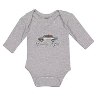 Long Sleeve Bodysuit Baby Daddy's Girl Boy & Girl Clothes Cotton - Cute Rascals