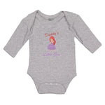 Long Sleeve Bodysuit Baby Daddy's Little Girl Boy & Girl Clothes Cotton - Cute Rascals