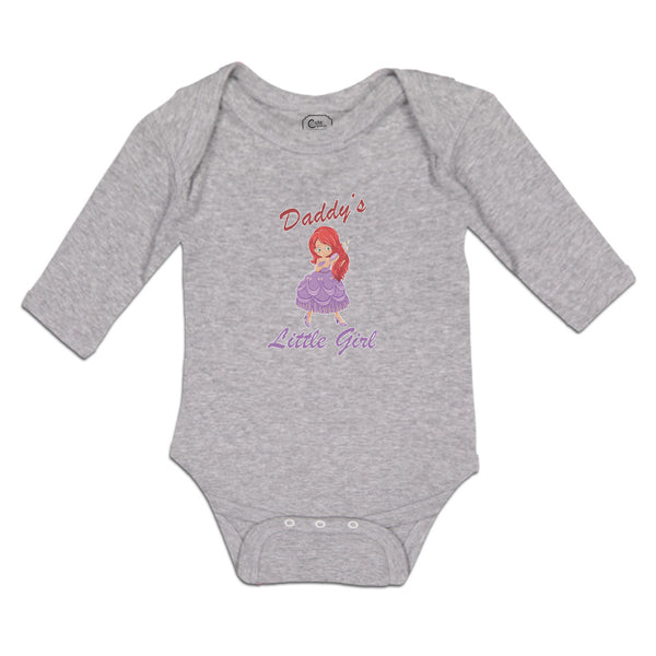 Long Sleeve Bodysuit Baby Daddy's Little Girl Boy & Girl Clothes Cotton - Cute Rascals