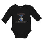 Long Sleeve Bodysuit Baby Daddy's Little Mechanic Boy & Girl Clothes Cotton - Cute Rascals